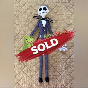 Disney Tim Burton's The Nightmare Before Christmas Striped Plush